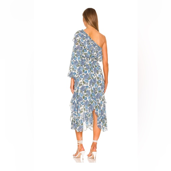 NWT MISA Los Angeles x REVOLVE Vola Dress in Flora Azulia - Picture 3 of 4
